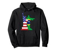 Statues Brazilian Brasil Culture Pride Brazil Heritage Pullover Hoodie