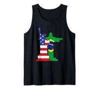 Statues Brazilian Brasil Culture Pride Brazil Heritage Tank Top