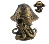 Statues for Home Decor Retro Pirate Octopus Captain Halloween Collectible