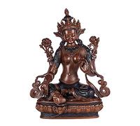Statues Sculptures 6.7" H Tara Goddess Statue Bronze Brass Buddhism Sculpture Art Home Decor