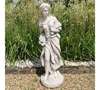 Statues & Sculptures Online Autumn Maiden 84cm Four Seasons Stone Resin Garden Statue