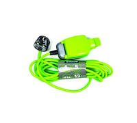 STATUS 1 Socket Extension Lead, 5m Green Waterproof Extension Cable, 13 amp Weatherproof Socket, 1W5M13AIP54S6