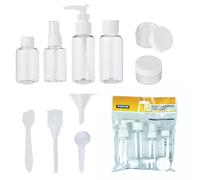 Status Travel Bottle Set | 10 Travel Water Bottles | 20 x 80ml, 2 x 50ml & 2 x 10ml | STBS10PCX8