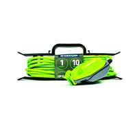 STATUS 1 Socket Extension Lead | 10m Green Waterproof Extension Cable | 13 amp Weatherproof Extension Socket | 1W10M13AIP54HFS6