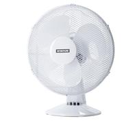 Status 16 inch Oscillating portable Desk Fan | 3 Speed Adjustable Angle Fan | White | S16DESKFAN1PKB