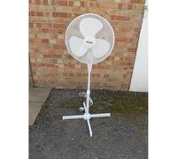 STATUS 16" Pedestal Fan - White, White