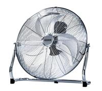 Status Chrome High Velocity Floor Fan 18 inch - Size: 54 x 56 x 19cm - Silver - Wilko