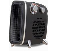 STATUS 1800W Electric Fan Heater Retro Dual Position With Adjustable Thermostat