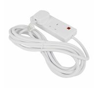 Status 2-Way 5 Metre Extension Lead White