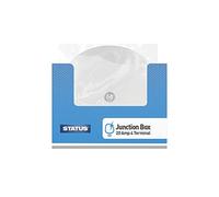 Status 20A 4 Terminal Electrical Connector, White, Indoor Wiring Unit for Lighting and Appliances (20SRJBX7)
