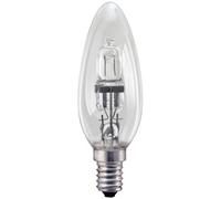 Status 28w 37w Watt E14 Small Screw In SES Clear Halogen Saver Candle Light Bulb x 4