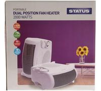 Status 2kW Dual Position Fan Heater