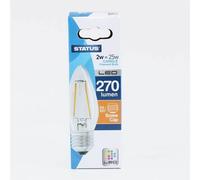 Status 2W Candle LED Filament Bulb - ES