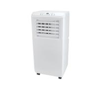 3-in-1 Portable Air Conditioner with Dehumidifying option by STATUS - White - 2 Speed Settings - Remote Control & 24 hour Timer - BTU 5000 - [SAIRCONUNIT1PB]
