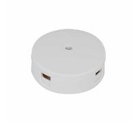 Status 3 Way Junction Box, White