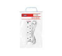 Status 4 Way Surge Protected Extension Socket With Neon Indicator - 2 Meters