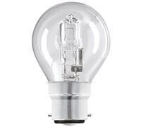 Status 42SHRBCC1PK8 Halogen Round Bulbs B22, 42/55 W, Set of 8