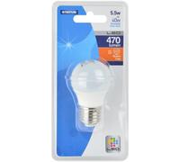 Status 5.5SLRESPB14 E27 LED Round Bulb, 5.5 W, 470 lm