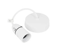 Status 6-Inch Ceiling Pendant Light Fitting, White