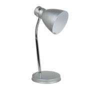 Status 60 Watt Madrid Flexi Desk Lamp, Silver