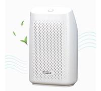 STATUS 700ml Portable Dehumidifier, 23W Thermoelectric Moisture Remover with Auto Shut-Off for Bedroom Bathroom Clothes Drying, White (DEHUMID-700ML1P4)
