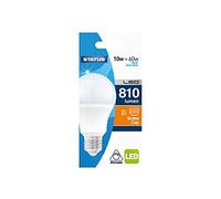 Status 8.5w = 60w = 806 lumens Dimmable LED - GLS - E27 - PA - Pearl - Warm White - 1 pk Box - in White CDU