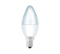 Status 8watt Candle LED SES E14 Small Screw Cap Opal Warm White Equivalent to 60watt Dimmable