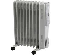 STATUS OFH9-2000W1PKB Oil-Filled Radiator - Grey, Grey