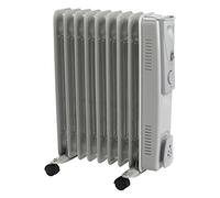 STATUS OFH9-2000W1PKB Oil-Filled Radiator - Grey, Grey