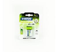 Status 9V20 - Nimh Rechargeable Batteries 1 Pack Blister Card