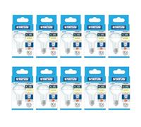 Status 9w = 60w = 820 lumens R63 Reflector Spot - E27 - CW - 1 pk Box - in White CDU