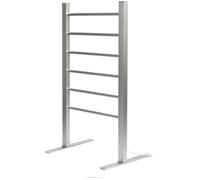 STATUS AHTR-100W1PKB 6 Bar Heated Towel Rail - Aluminium