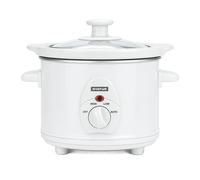 STATUS Austin Round Slow Cooker - 1.5 Litre, 120 W, White, Two Heat Settings,...