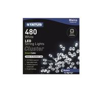 Status Boden - 480 - Cool White - LED - Indoor/Outdoor - Mains Powered - Cluster Festive Lights