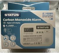 STATUS Monoxide Alarm, Home Carbon Monoxide Detector including Batteries, SDCMA2XAA1PB4
