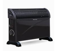 STATUS Convection Heater 2000 W Black Portable Electric Heater, 3 Heat Settings, Adjustable Thermostat, Overheat Protection, Power Indicator Light, Carry Handle, (CONHB-2000W1PKB)