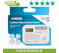 STATUS Monoxide Alarm, Home Carbon Monoxide Detector including Batteries, SDCMA2XAA1PB4