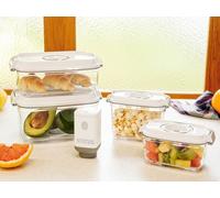 Status Electric Vacuum Pump Rechargeable In Abs White