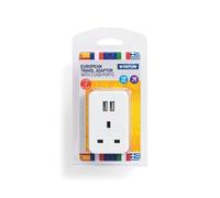 Status European USB Travel Adaptor (3 Pack)