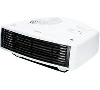 STATUS Flat Fan Heater 3000 W (3 Kw), White Portable Electric Radiator with 2 He