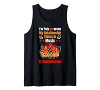 Status in Music Song Music Lover Polyjamorous Tank Top
