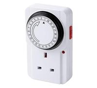 Status IONOS 24 Hour Plug-in Timer Switch, Mechanical Option B, White