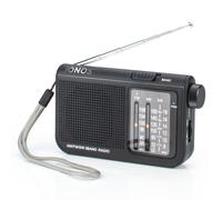 Status IONOS Portable Mini Radio, FM/AM/SW, Pocket-Sized Handheld Radio with 3W Speaker, 4.5Hr Battery Life, Compact and Lightweight, Ideal for Trave