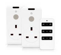 STATUS IONOS Remote Control Socket, White, Pack of 2