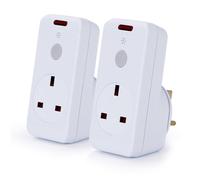 STATUS IONOS Remote Control Socket White Remote Control Plug UK Pack
