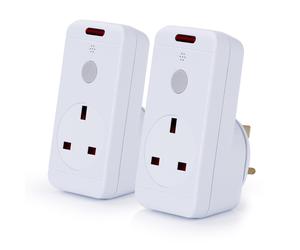 STATUS IONOS Remote Control Socket White Remote Control Plug UK Pack