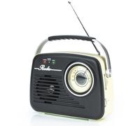Status IONOS Retro Portable FM Radio, Wireless 10M