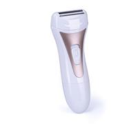 Status La Rochelle Ladies Wet and Dry Shaver, Soft and Smooth Shaver for Women, Painless Hair Removal, Arms, Legs, Bikini Trimmer, 2 x AAA Battery Operated (Not Included), White, LAROCHELLE1PKB10