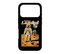 Status Landed Astronaut Moon Landing Lunar Retro Sci-Fi Art Case for iPhone 17 Pro