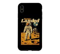 Status Landed Astronaut Moon Landing Lunar Retro Sci-Fi Art Case for iPhone XS Max